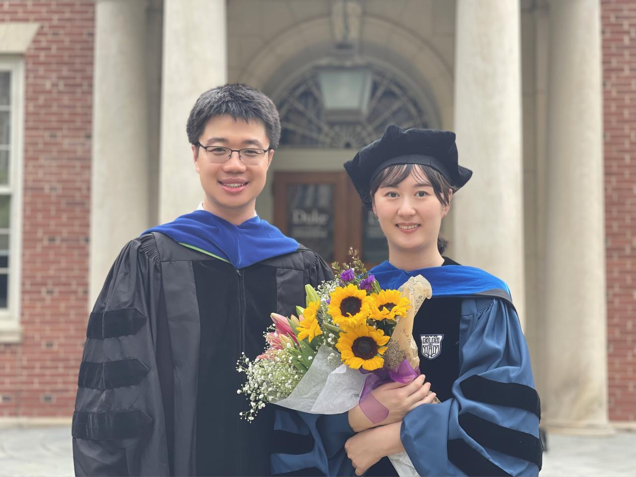 Dr. Mucong Li, our very first PhD graduate!