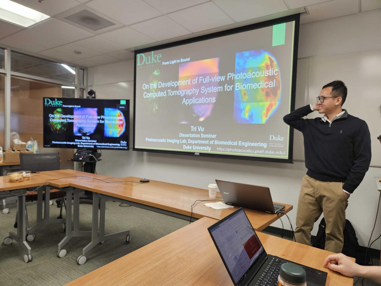 Congrats to Dr. Tri Vu!