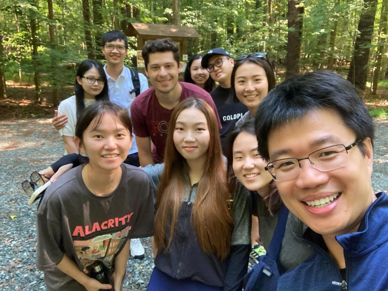 Lab hiking trip!
