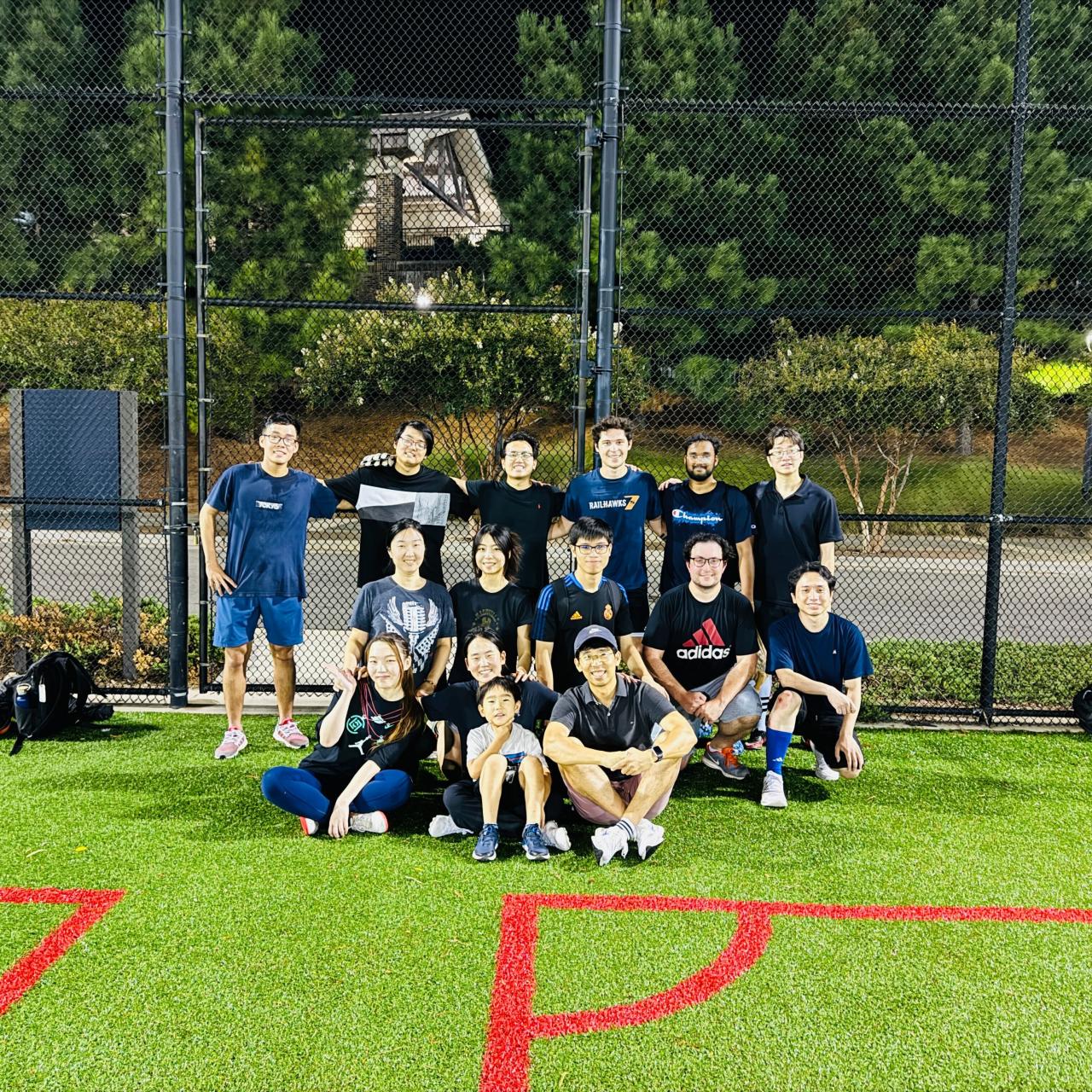 Photoacoustic Imaging Intramural Soccer Team! (We won 7-6!)
