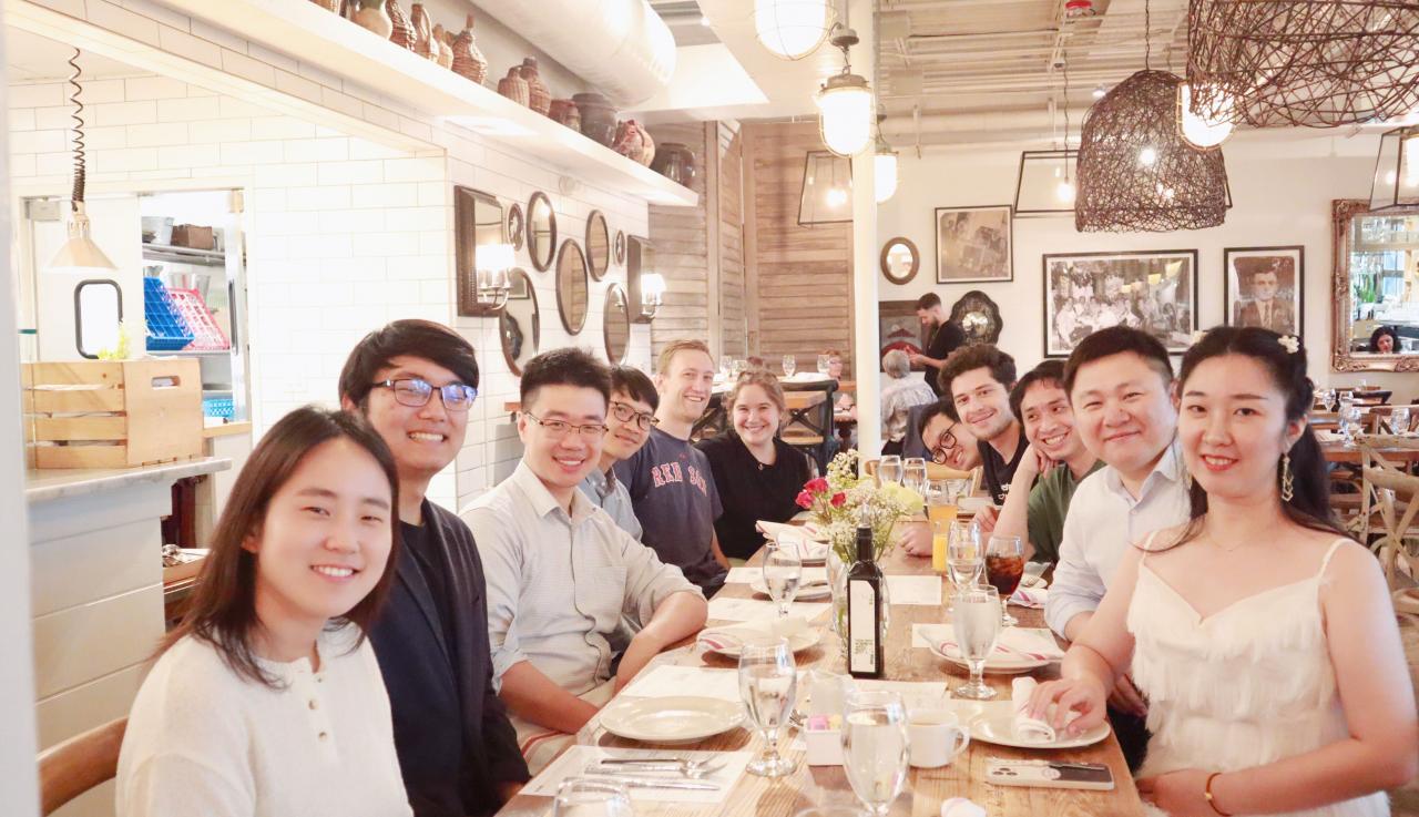 Lunch with PAI Lab for a Special Occasion.